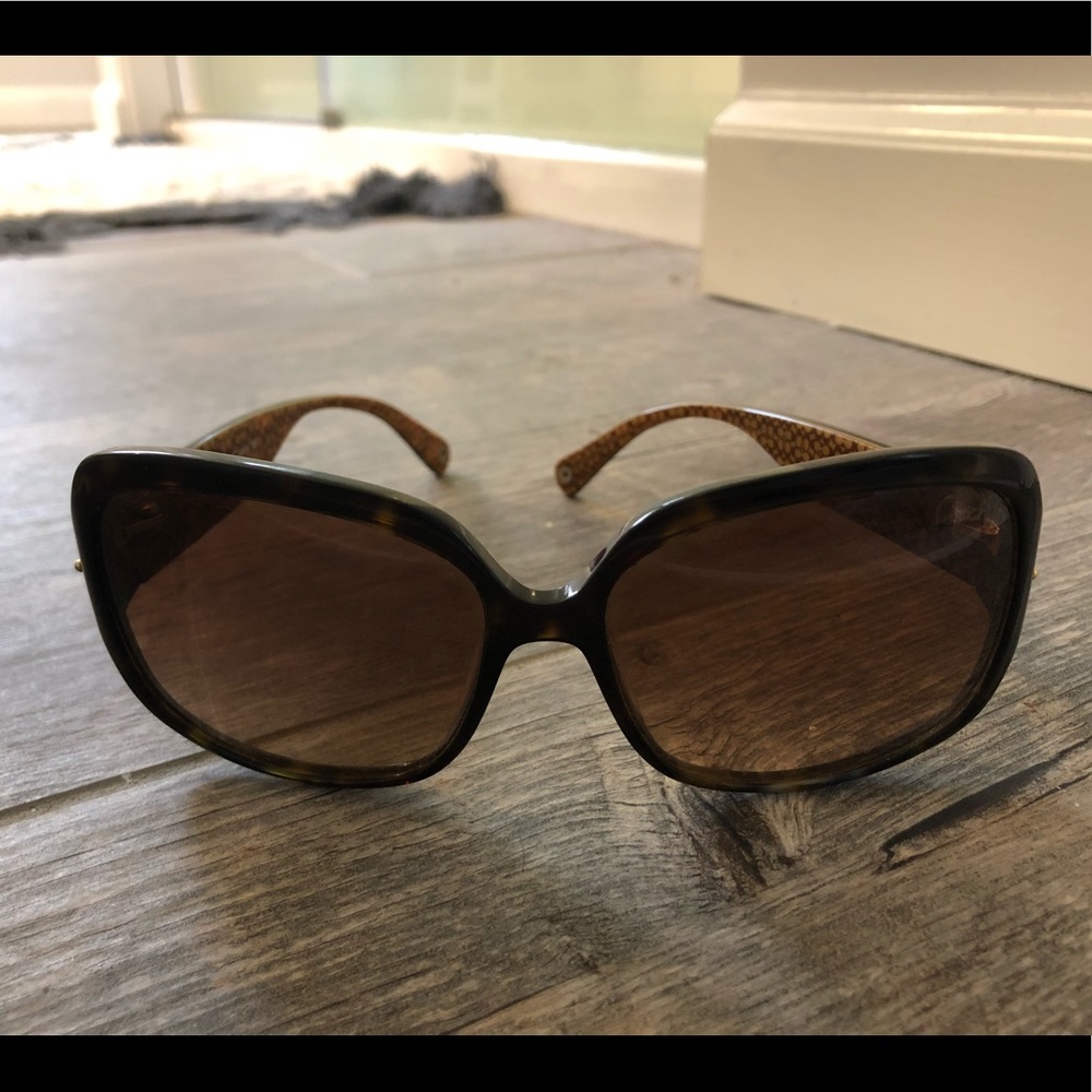 COACH Scarlet Tortoise Sunglasses